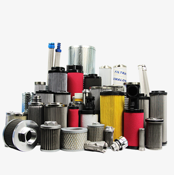 Hydraulic oil filter element
